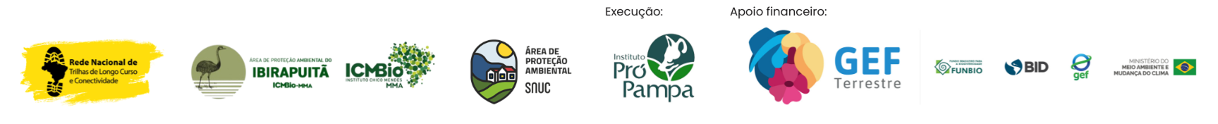 Logos de execução e apoio financeiro
